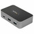 StarTech HB31C2A1CGS USB Hub čierna / 2x USB-A / 1x USB-C / 1x RJ-45 / 10 Gbs / 1 m 