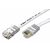 Goobay Ethernet Patch plochý kábel UTP Cat6 20m biela