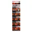 Maxell LR44 150mAh / Alkalická gombíková batéria / 1.5V / balené po 10ks