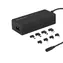 Qoltec 50011 Qoltec Univerzálny napájací Adaptér 65W / 8 plugins +power cable