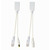 Gembird PP12-POE-0.15MW UTP pasívny PoE adaptér kit / bez adaptéra / 2x PoE adaptér