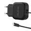 Qoltec 50190 AC adaptér 17W | 5V | 3.4A | USB + USB typ C