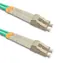 Qoltec 54077 Patchcord fiber optic LC-UPC / Duplex / Multimode / OM3 / 3 m