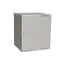 Solarix rozvádzač nástenný skladaný SENSA LITE 12U 450mm / dvere plech / RAL 7035