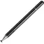 Baseus ACPCL-01 čierna / obojstranný kapacitný stylus / precízny disk / gélové pero