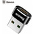Baseus CAAOTG-01 Adaptér USB-A (M) na USB-C (F) čierna