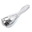 EverActive CBS-1CW biela / dátový kábel USB - USB-C / 1m / 3A