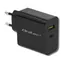 Qoltec 51717 adaptér 42W čierna / 5-20V / 2.25-3A / USB type C PD