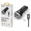 Aligator Chytrá nabíjačka do auta 3.4A čierna + USB-C kábel / 2xUSB / smart IC