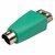 MicroConnect PS2 adaptér USB 2.0 (M) - PS2 Mini Din (F) zelená 