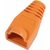 MicroConnect Kryt konektora RJ45 oranžová / 50ks