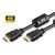 MicroConnect Prepojovací kábel HDMI 1.4 (M) - HDMI 1.4 (M) 1m čierna / Feritové jadrá