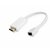 MicroConnect Adaptér HDMI (M) - miniDP (F) 0.1m biela