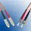 MicroConnect Optical Fibre Cable ST/SC Multimode duplex OM1 2m oranžová