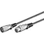 MicroConnect XLR kábel XLR (M) - XLR (F) 5m čierna
