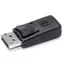 MicroConnect Dummy plug Universal adaptér Display Port čierna