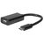MicroConnect adaptér USB-C (M) - mini DP (F) 0.2m čierna 
