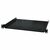 XtendLan CPOLIC1U28-B Polica 280mm čierna / univerzal / 1U / 25kg nosnosť