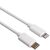 PremiumCord Lightning - USB-C nabíjací a dátový kábel MFi pre iPhone &amp; iPad biela / 1 m