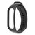 Tactical 820 Silikónový Remienok pre Xiaomi Mi Band 7 čierna