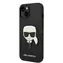 Karl Lagerfeld PU Saffiano Karl Head Zadný Kryt pre Apple iPhone 14 Plus čierna