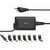 Hama 200002 univerzálny napájací adaptér pre notebook 15-19V 65W / 8 koncoviek