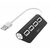 Hama 200119 USB Hub 2.0 čierna / 4 porty