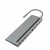 Hama 200100 Connect2Office sivá / USB-C dokovacia stanica / DP / RJ45 / MicroSD/HC/XC / USB-C / 4xUSB-A