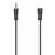 Hama 200734 predlžovací audio kábel 3.5mm jack pre headsety 1.5m čierna / 4pól