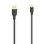 Hama 200610 microUSB 2.0 kábel 0.75 m čierna / Flexi-Slim
