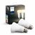 Philips Hue LED žiarovka E27 9.5W biela / múdra LED žiarovka / 800 lm / 2700 K / stmievateľná / 2ks