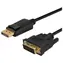 SAVIO CL-106 Kábel DisplayPort - DVI-D M/M 1.8m