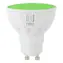 IMMAX NEO SMART žiarovka LED GU10 6W RGB+CCT farebná a biela / stmievateľná / Wi-Fi / TUYA