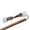 Lamptron FlexLight Standard červená / LED Opasok / 60 LED / 600mm / Molex