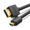 Ugreen Kábel Micro HDMI - HDMI (MM) 4K 3D 2m čierna