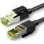 Ugreen NW150 Cat 7 F/FTP Ethernet RJ45 0.5 m čierna / opletený