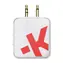 SKROSS bezdrôtový audio adaptér / vysielač-prijímač 2v1 / Bluetooth / 3.5mm mini jack