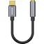 Baseus CATL54-0G L54 Redukcia USB-C (M) - Jack 3.5 mm (F) 0.09 m čierno-šedá