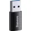 Baseus ZJJQ000101 Adaptér USB-A (M) - USB-C (F) čierna
