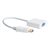 Gembird A-DPM-VGAF-02-W DisplayPort 1.1 - VGA 0.15m biela