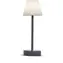 New Garden Lola Slim 30 sivá / Stolová lampa / LED / 2W / 260 lm / Li- ION / IP44