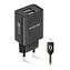 Aligator Chytrá sieťová nabíjačka 2.4A Lightning (CHA0044) čierna / 2xUSB / SMART IC / Lightning kábel / dopredaj