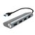 LogiLink UA0307 strieborná / USB Hub / 4X USB 3.0