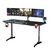 Ultradesk Frag XXL modrá / Herný stôl / 160 x 75 x 75 cm / USB hub