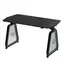 Ultradesk Booster čierna / Herný stôl / 136 x 70 x 75 cm / LED osvetlenie