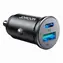 Joyroom JR-CCN05 čierna / Nabíjačka do auta / 30W / 1x USB-A / 1x USB-C