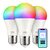 Niceboy ION SmartBulb RGB E27 12W 3ks / LED RGB / E27 / 12W / 1050 lm / 2700-6500K / Wi-Fi
