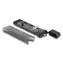 DeLock Externé puzdro pre SSD M.2 NVME - USB-C (M) čierna
