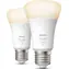 Philips Hue White E27 9.5W 2 ks / múdra LED žiarovka / 1055 lm / 2700 k / stmievateľná