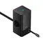 Baseus PowerCombo Digital nabíjacia stanica 65W EU čierna / 65W / 1x AC / 1x USB / 1x USB-C